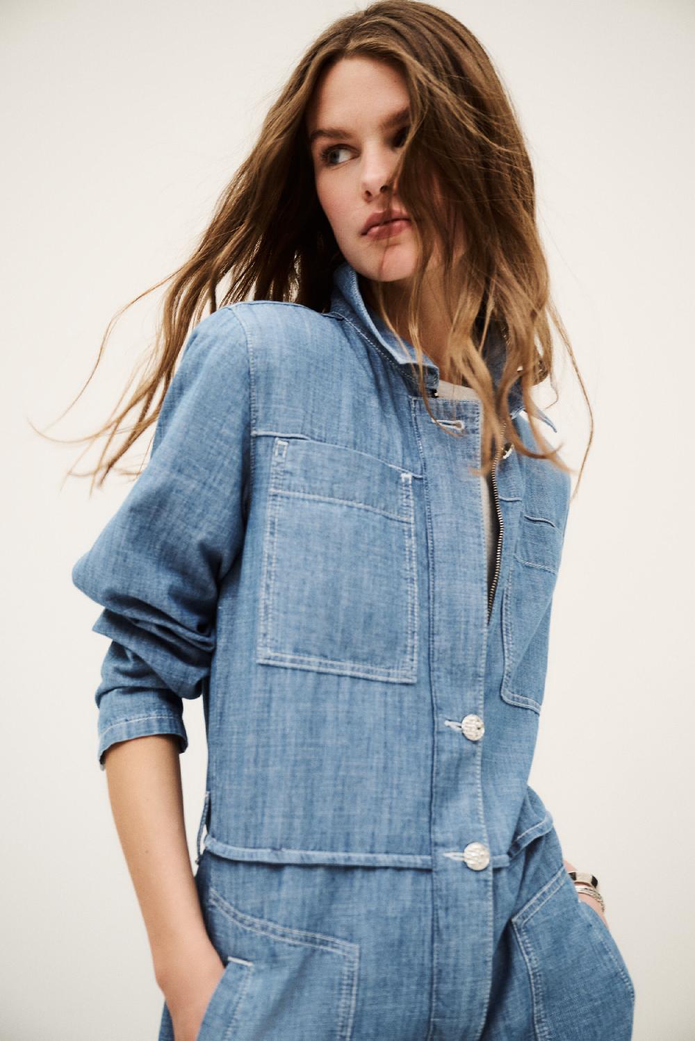 Ba&sh Combinaison Pantalon Kidis Bleu