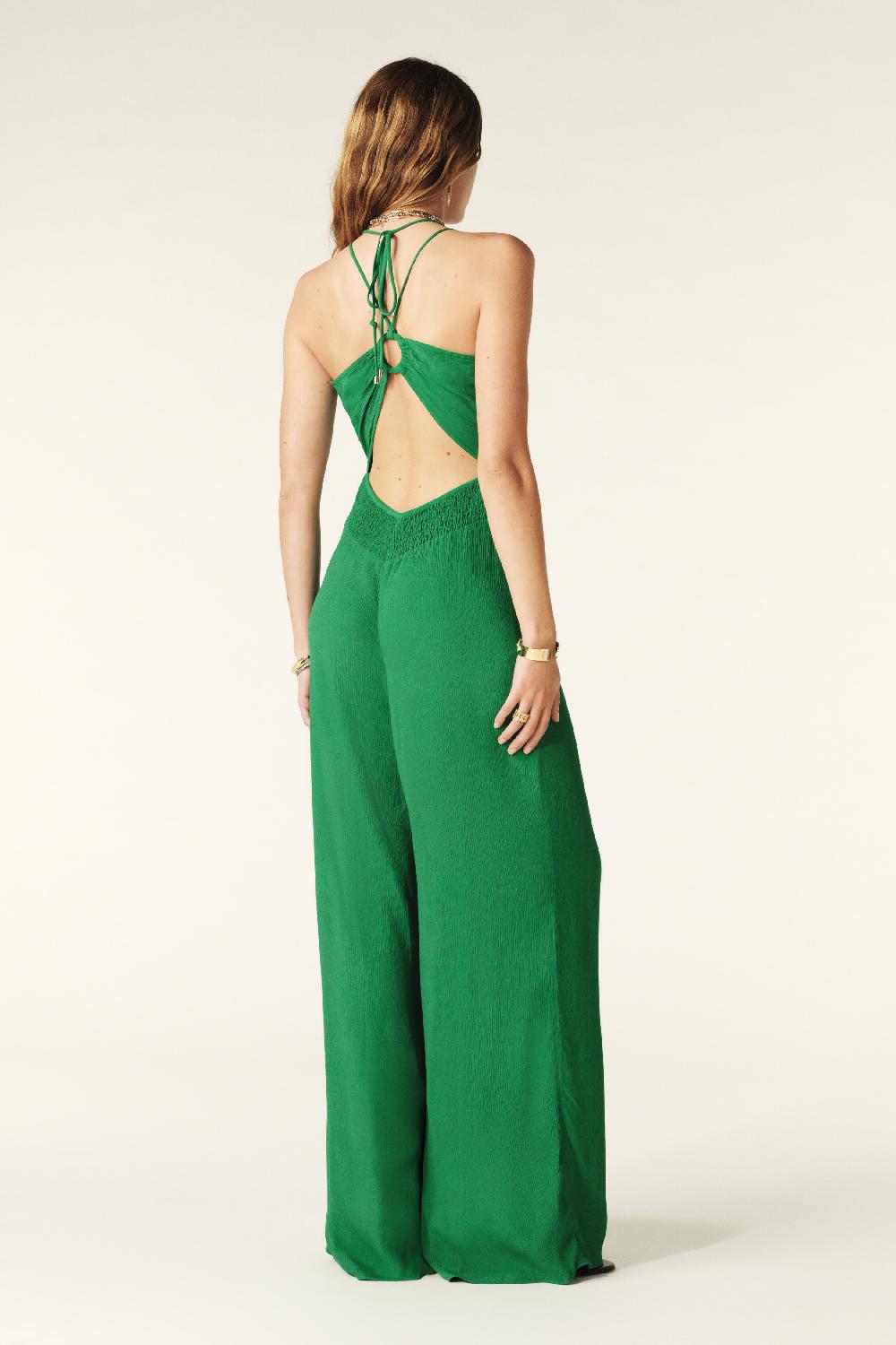 Ba&sh Combinaison Sans Manches Happy Vert