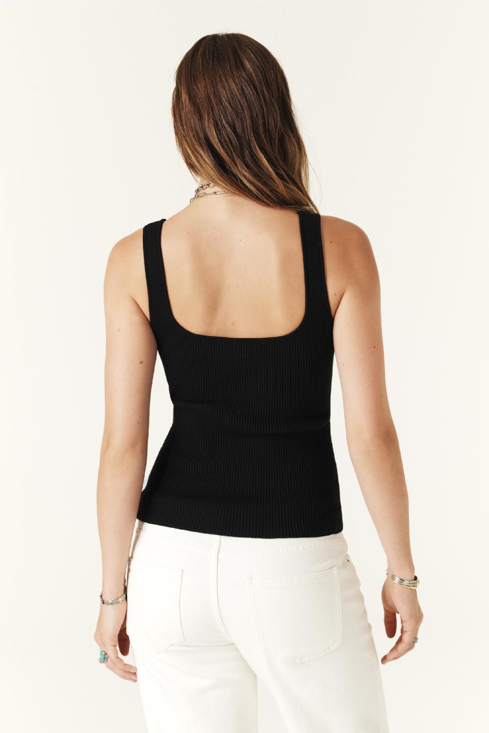 Ba&sh DéBardeur Ajusté Oxmo Noir