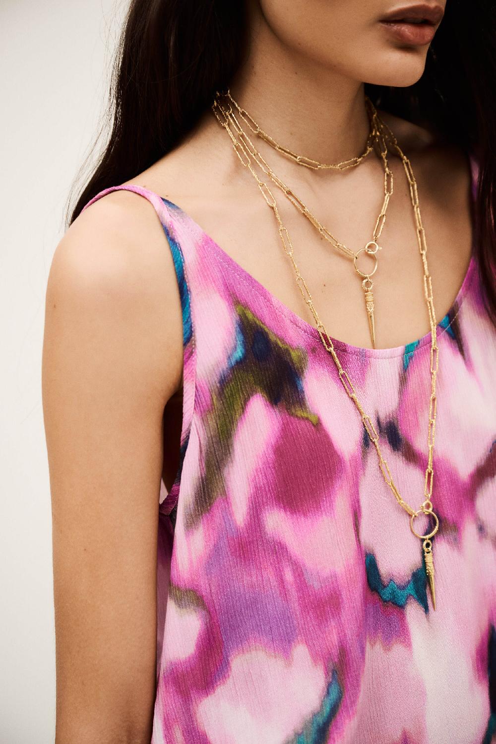 Ba&sh DéBardeur Coupe Ample Figue Rose