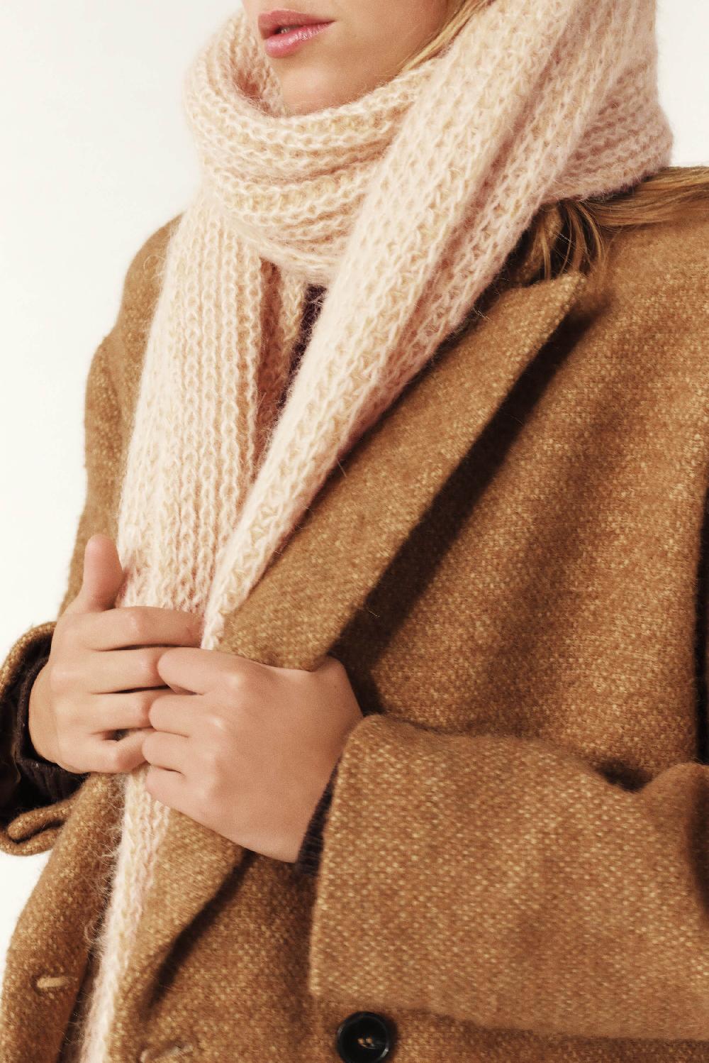 Ba&sh éCharpe En Maille Bahia Jaune