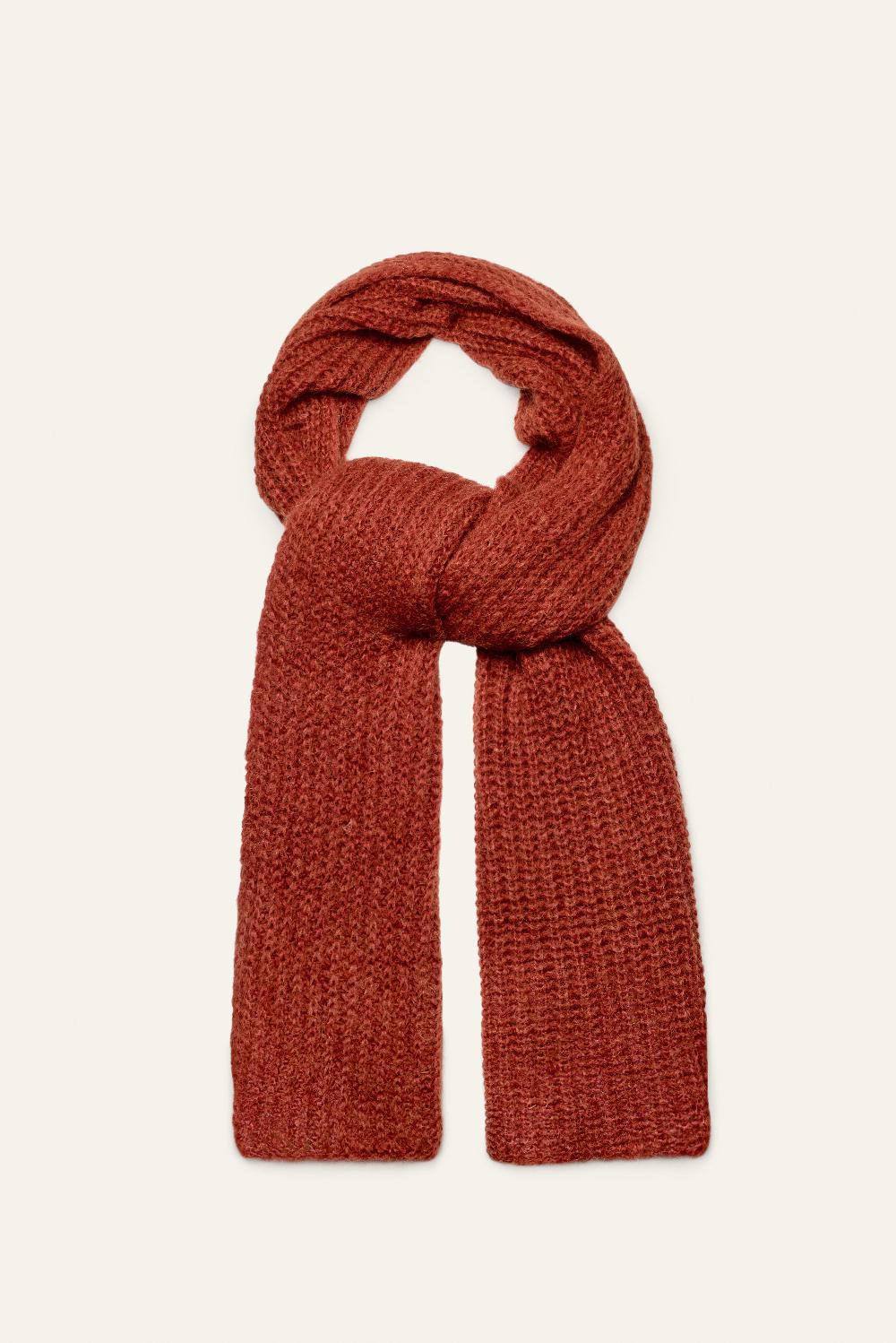 Ba&sh éCharpe En Maille Bahia Marron