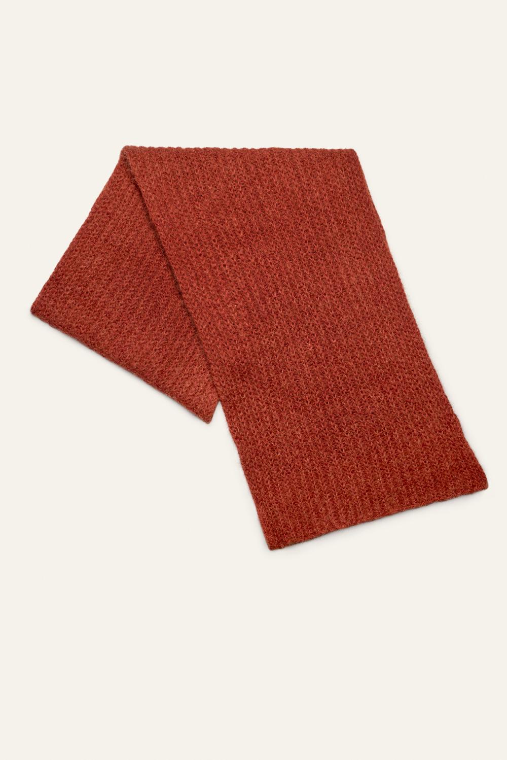 ba&sh éCharpe En Maille Bahia Marron