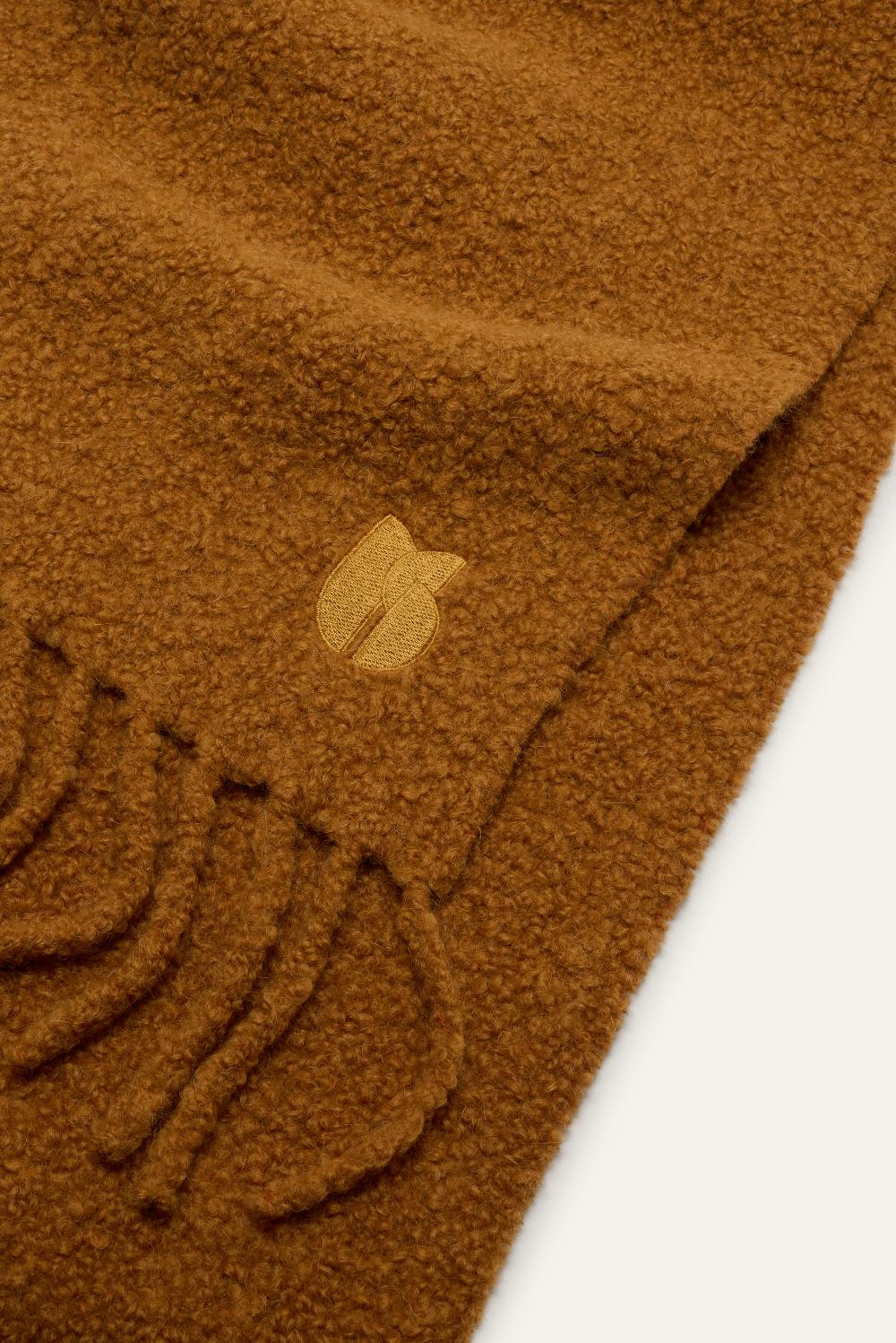 Ba&sh éCharpe FrangéE Sasha Marron