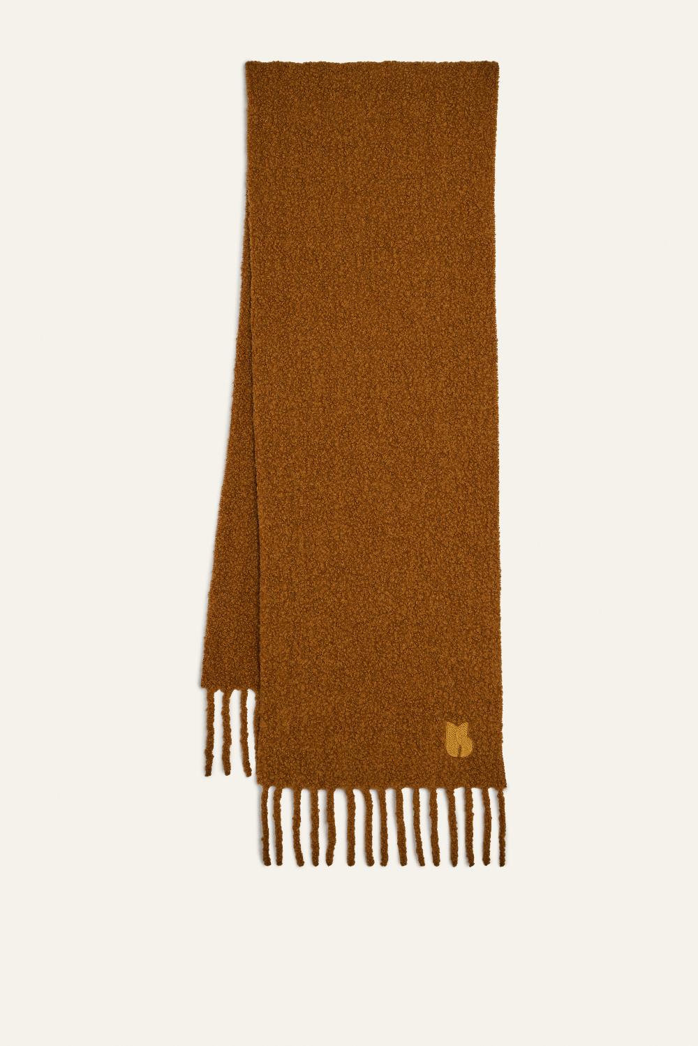 ba&sh éCharpe FrangéE Sasha Marron