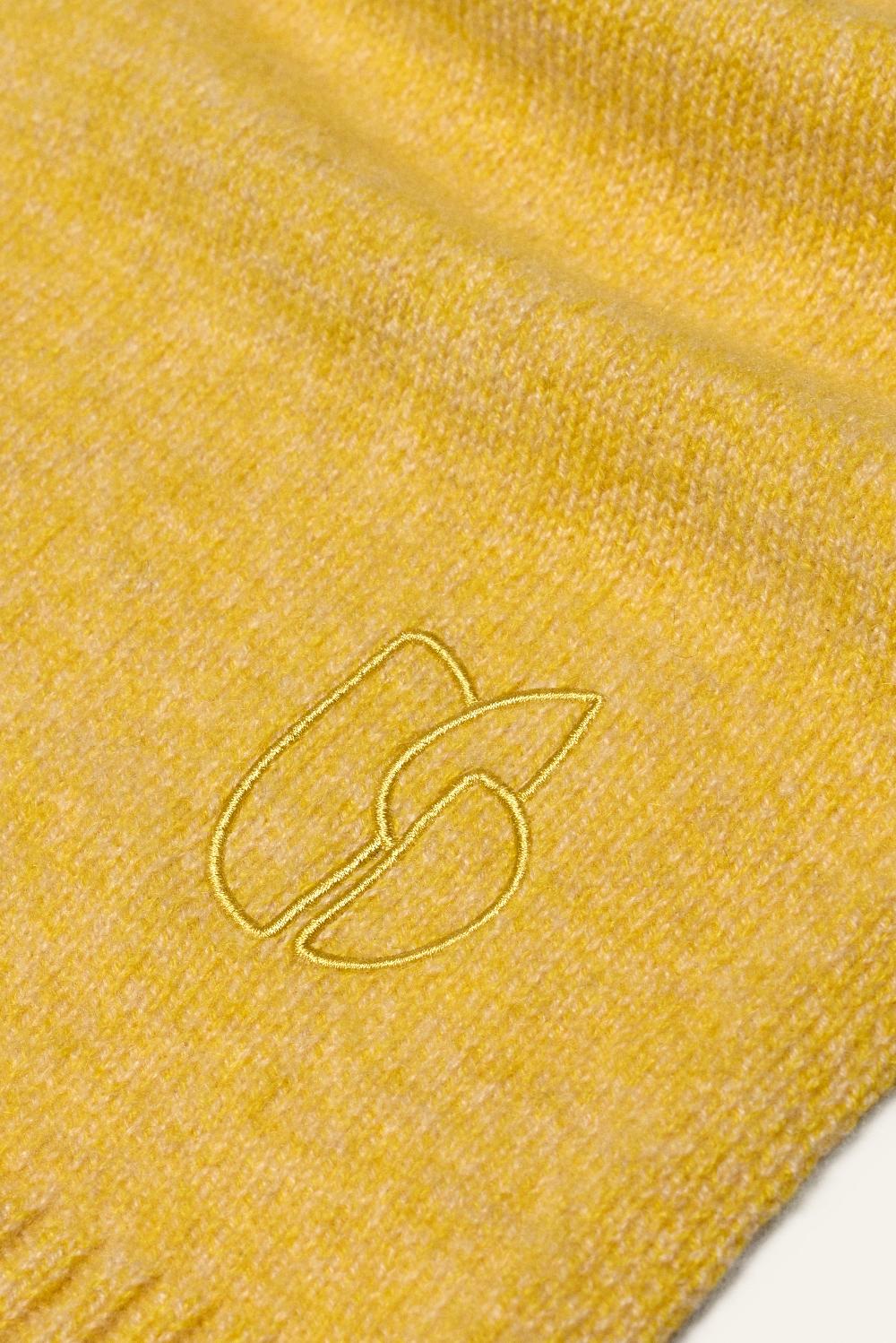 Ba&sh éCharpe Longue Comie Jaune