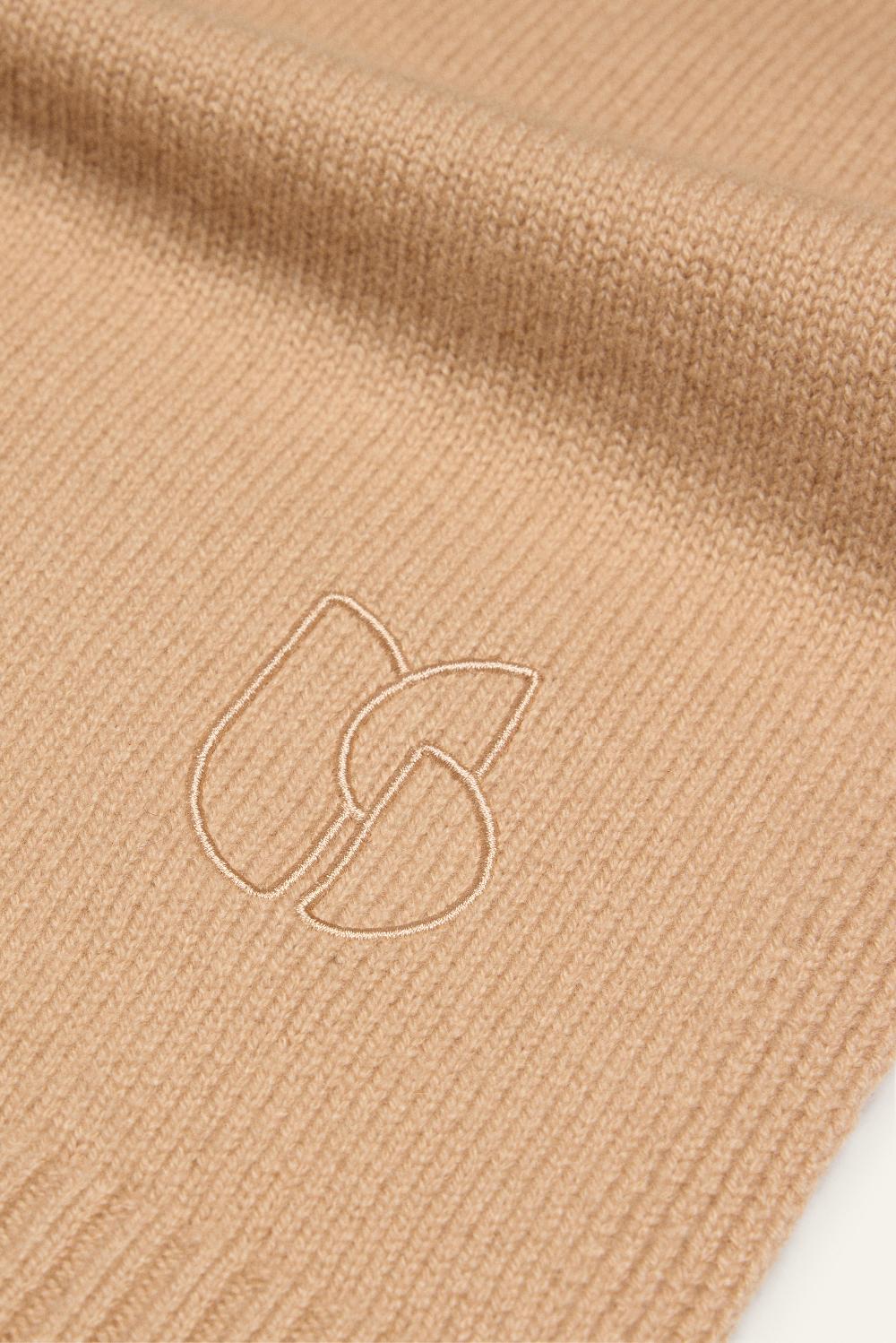 Ba&sh éCharpe Longue Comie Marron