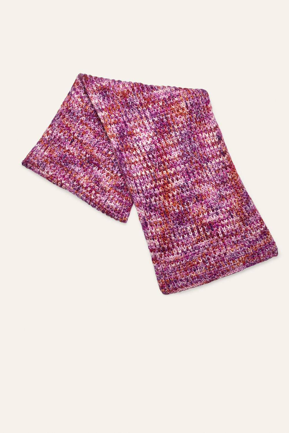 ba&sh éCharpe Maille Chaude Stanis Rose