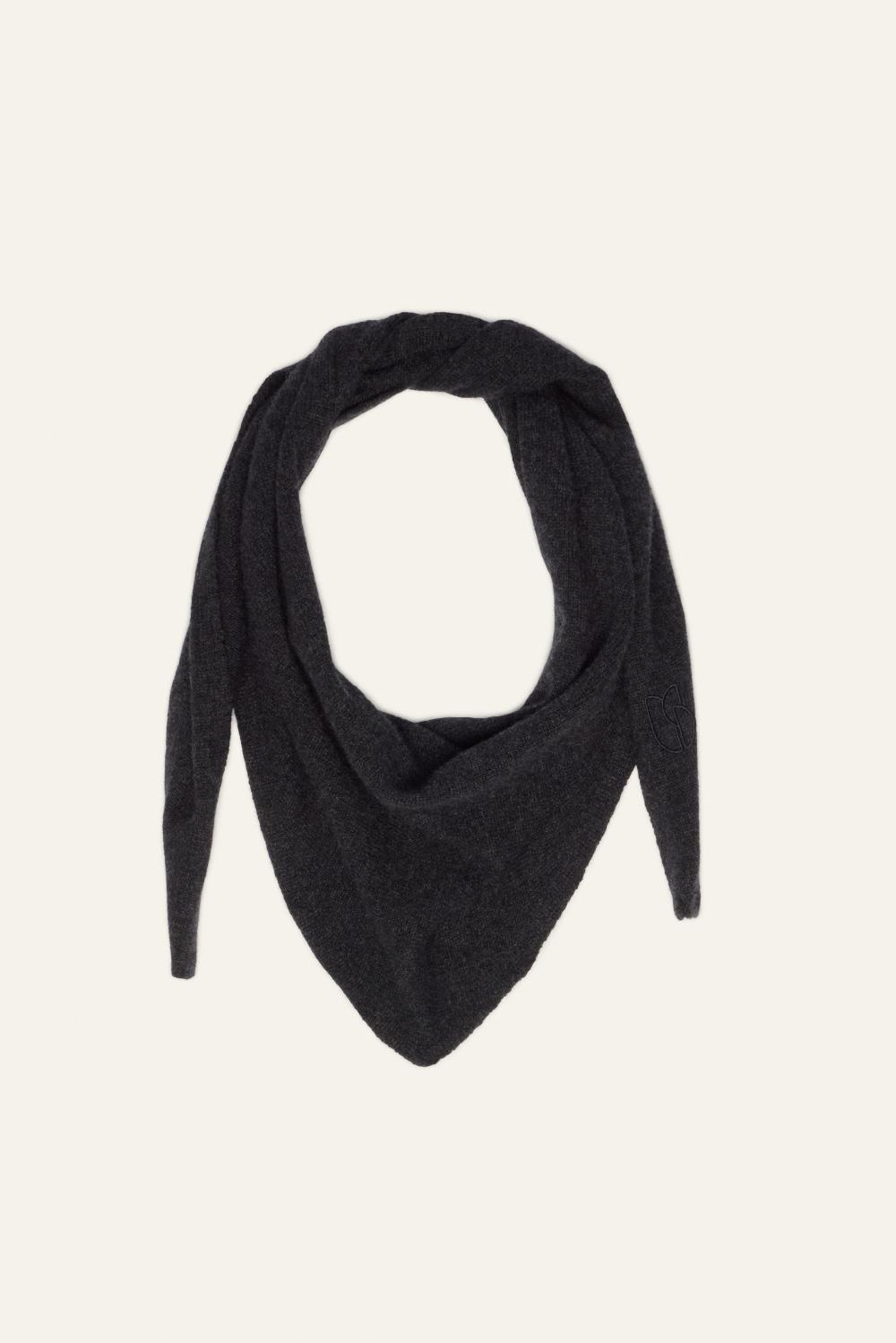 Ba&sh éCharpe Triangle Colly Gris