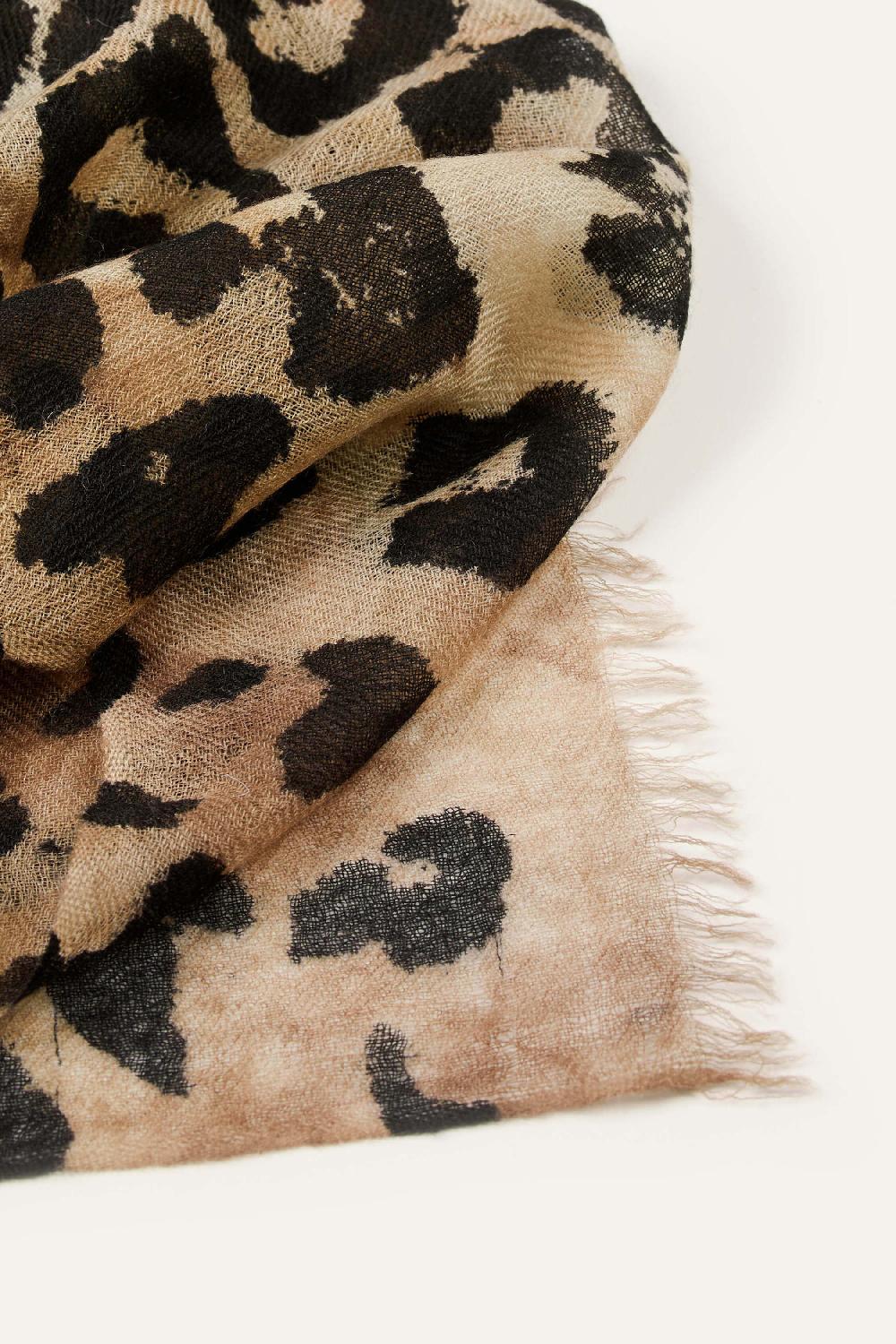 Ba&sh Foulard En Laine Selene Multi