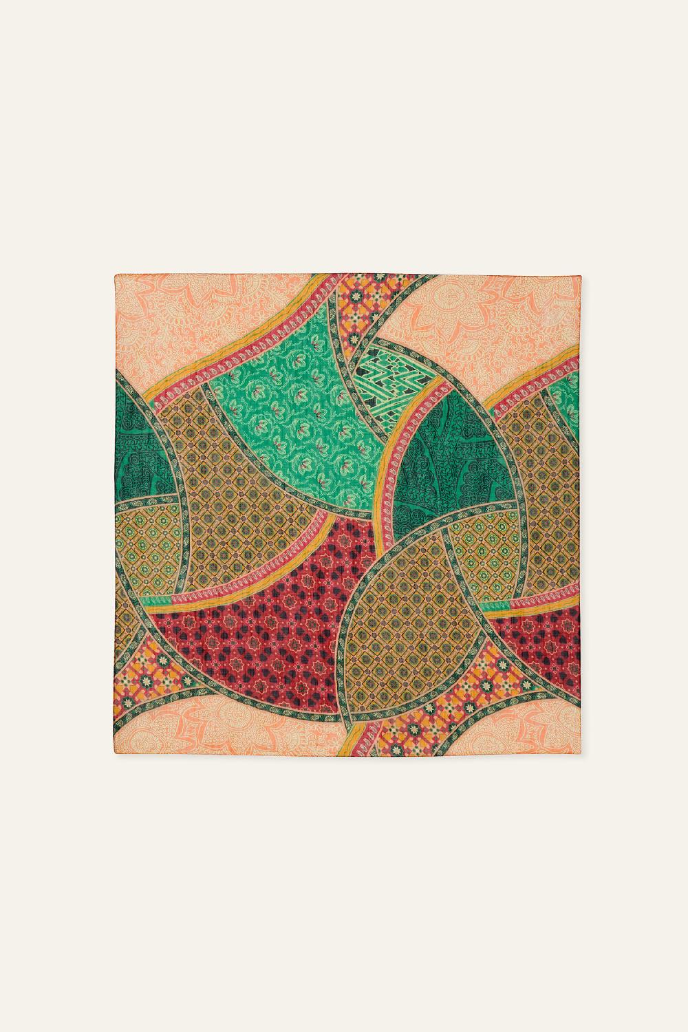 ba&sh Foulard Imprimé Filipa Rose