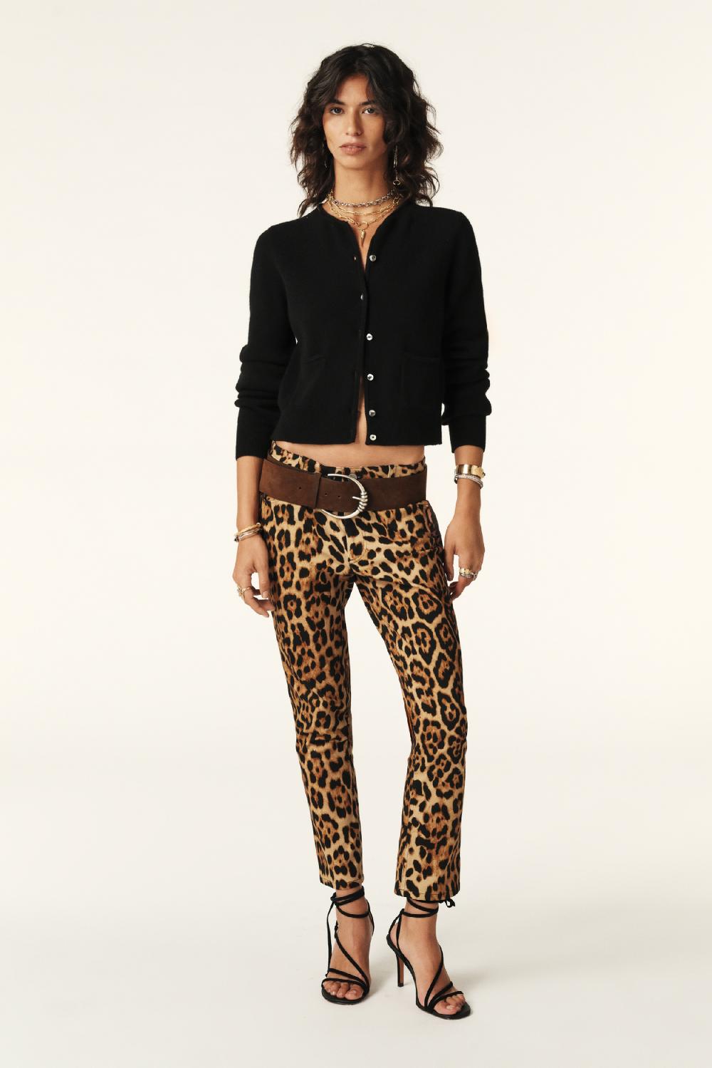 Ba&sh Gilet En Laine Et Cachemie Pharell Noir