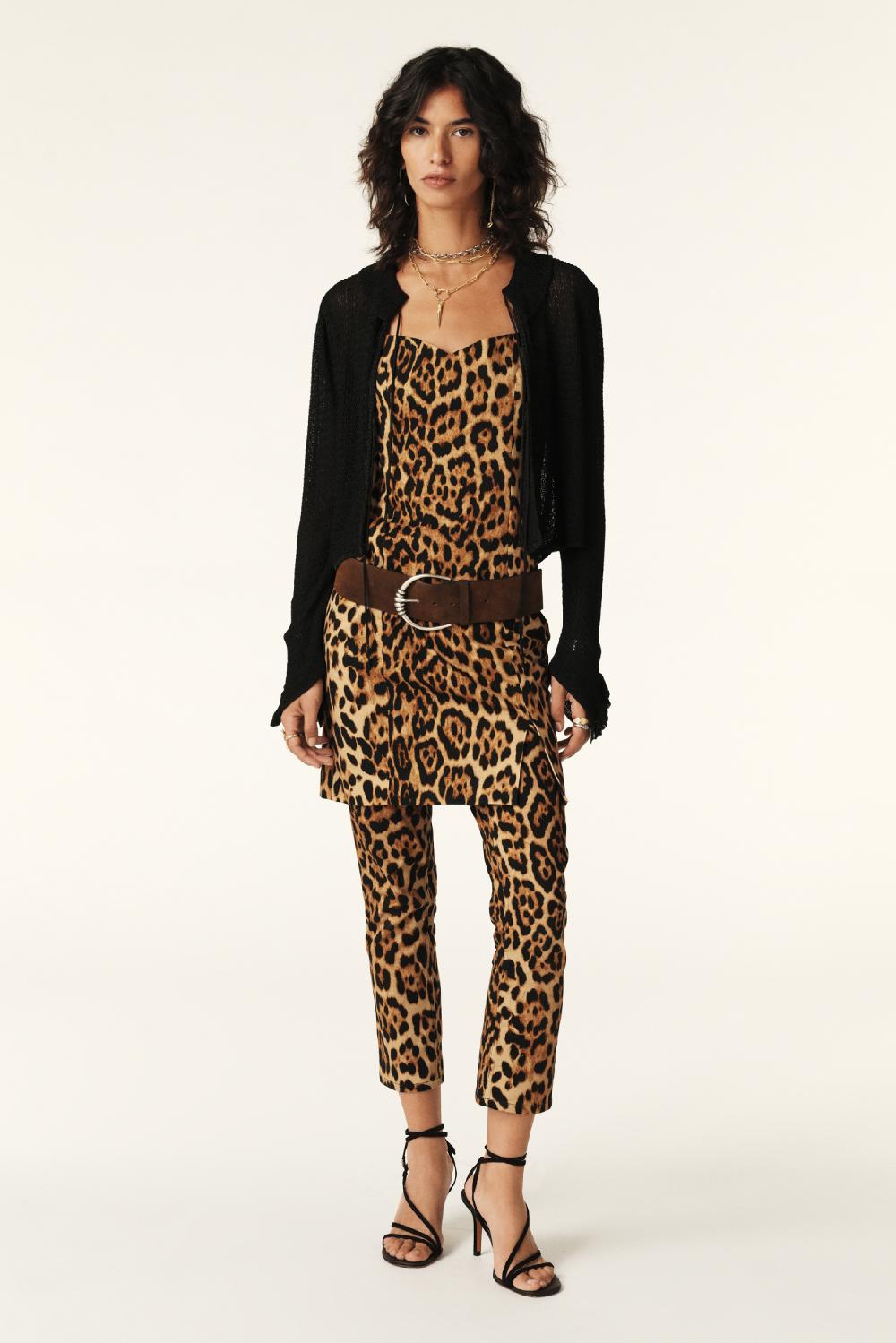 Ba&sh Gilet Souple En Maille Pointelle Cathy Noir