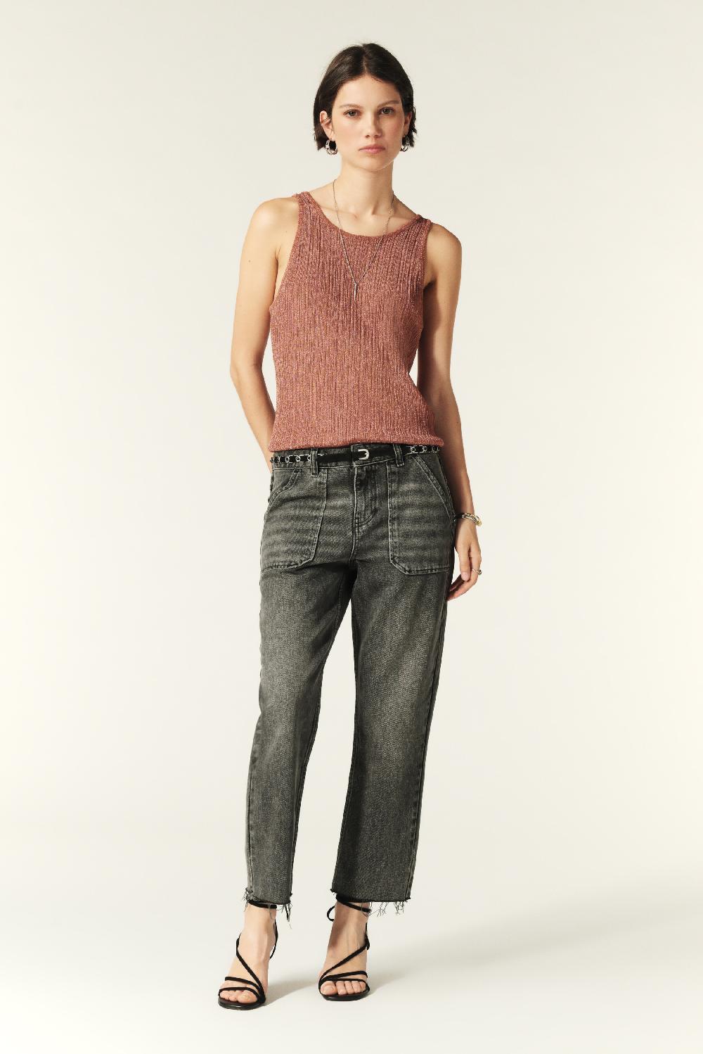 Ba&sh Haut Sans Manches Zak Bronze