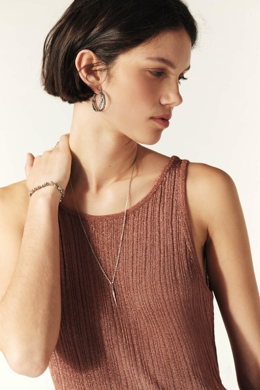 Ba&sh Haut Sans Manches Zak Bronze