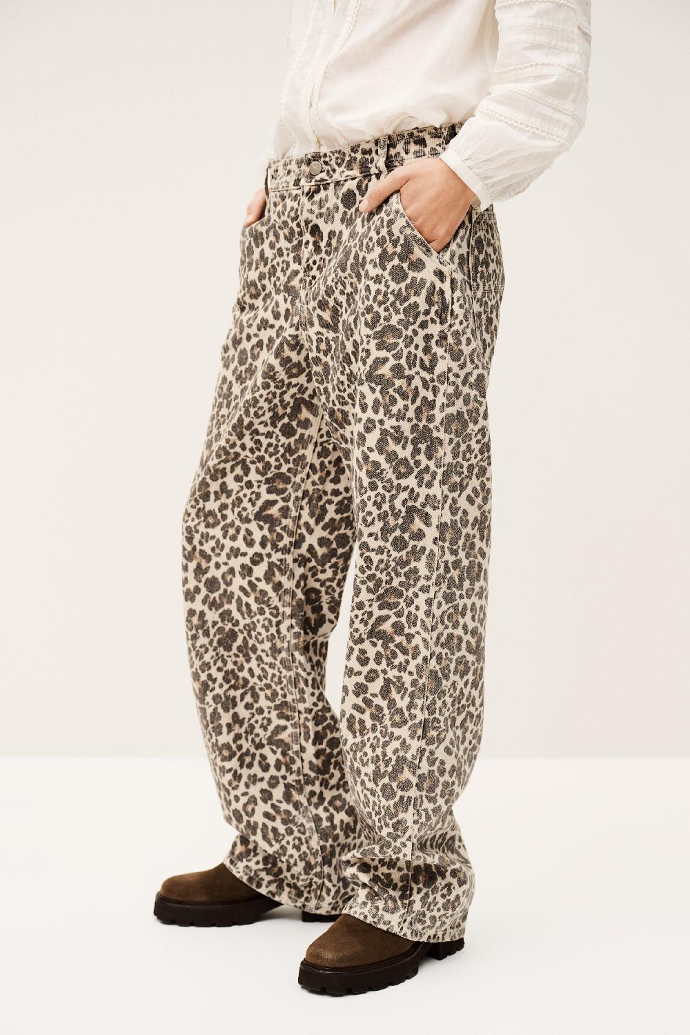 Ba&sh Jean Oversize Leonie Beige