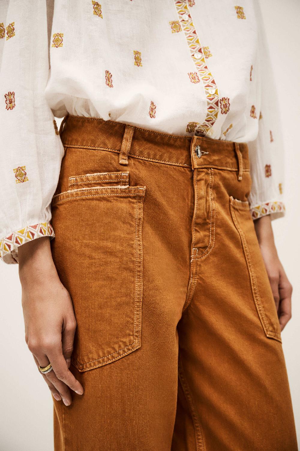 Ba&sh Jean Vulny Marron