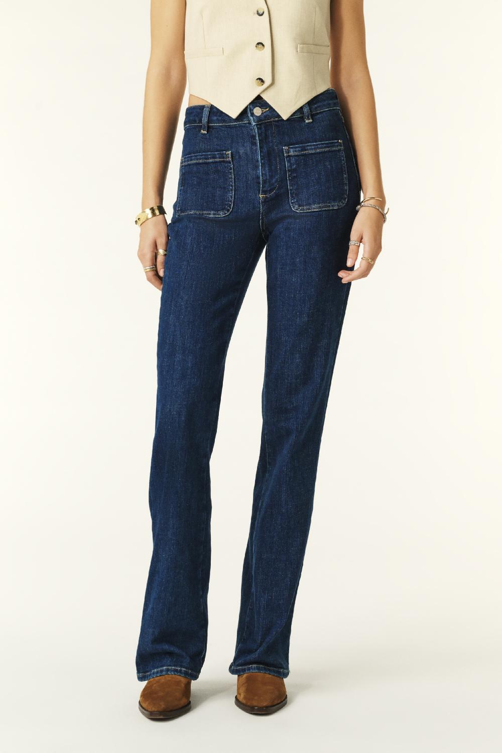 Ba&sh Jeans Flare Ross Denim