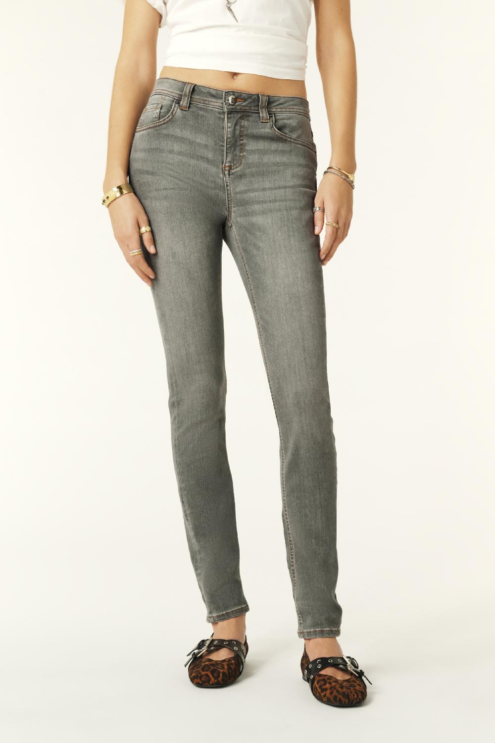 Ba&sh Jeans Slim Aimie Gris
