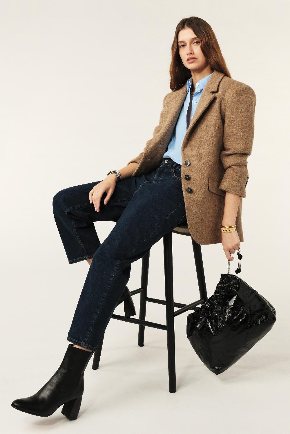 Ba&sh Jeans Straight Dona Denim