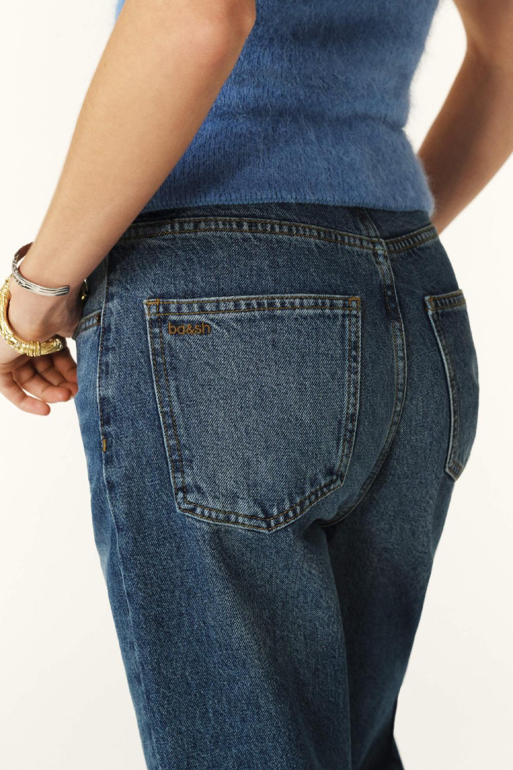 Ba&sh Jeans Straight Melz Denim