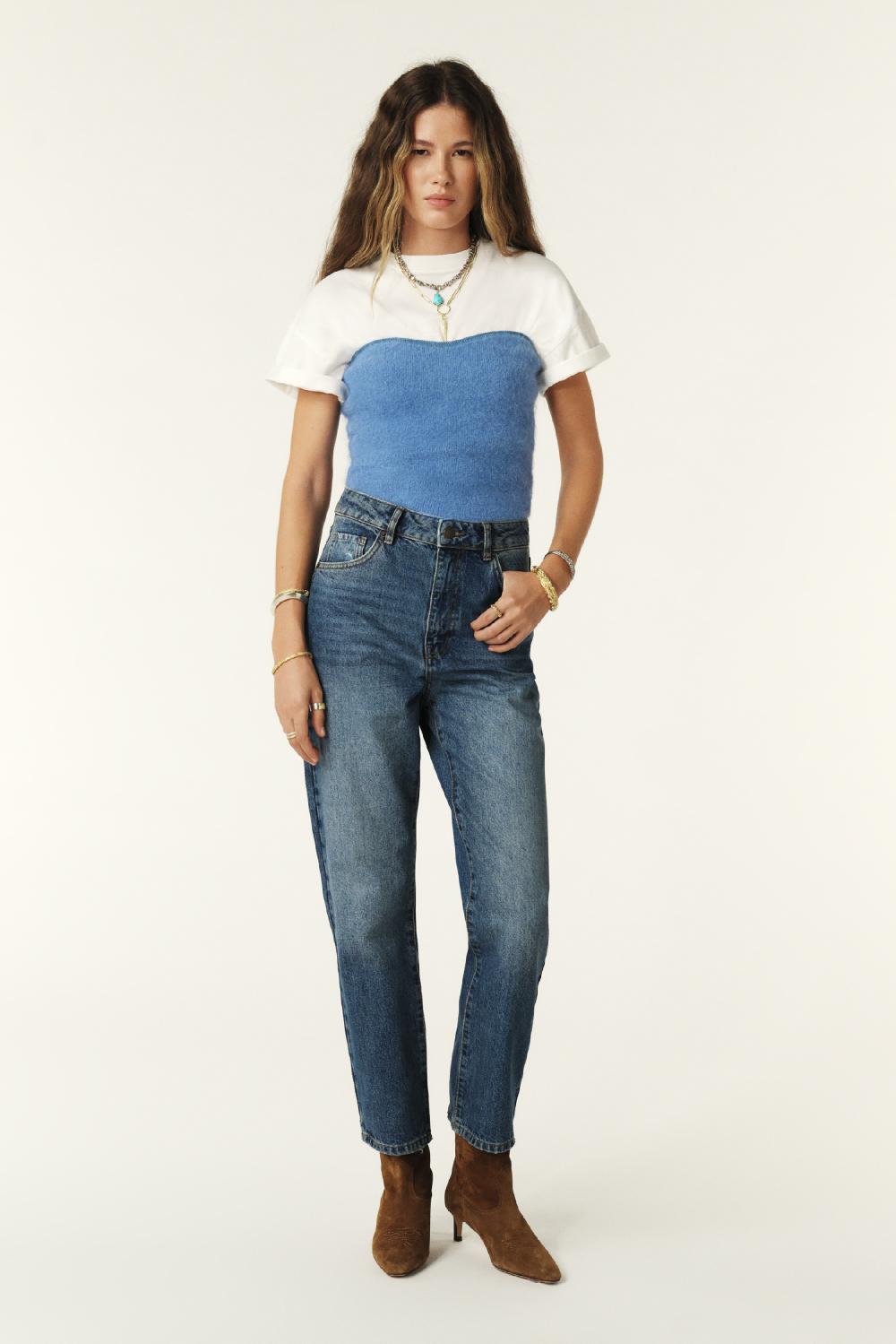 ba&sh Jeans Straight Melz Denim