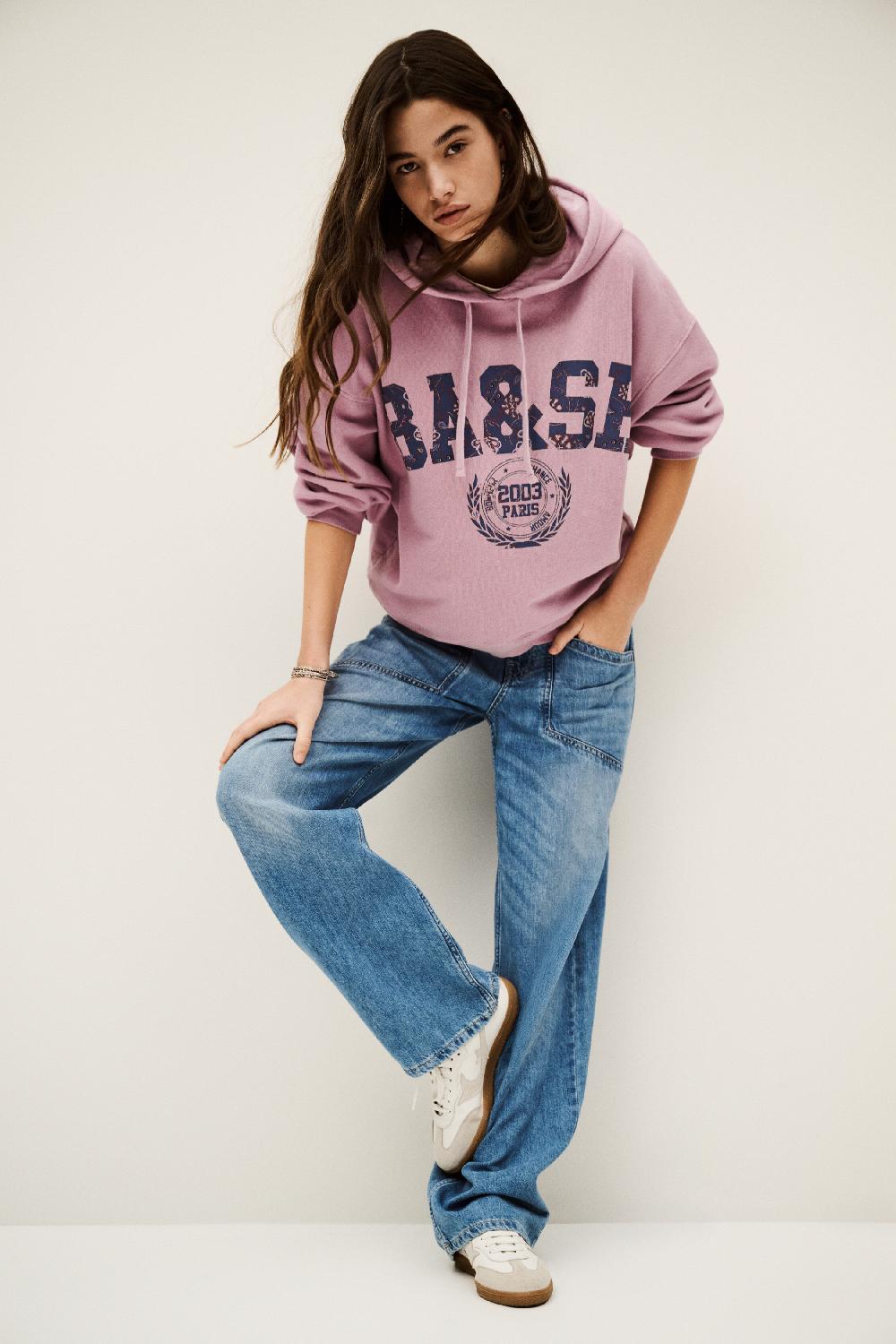 Ba&sh Jeans Wide Straight Mima Denim