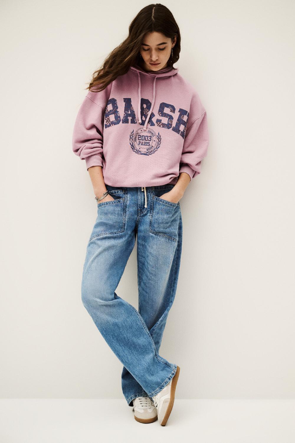 Ba&sh Jeans Wide Straight Mima Denim