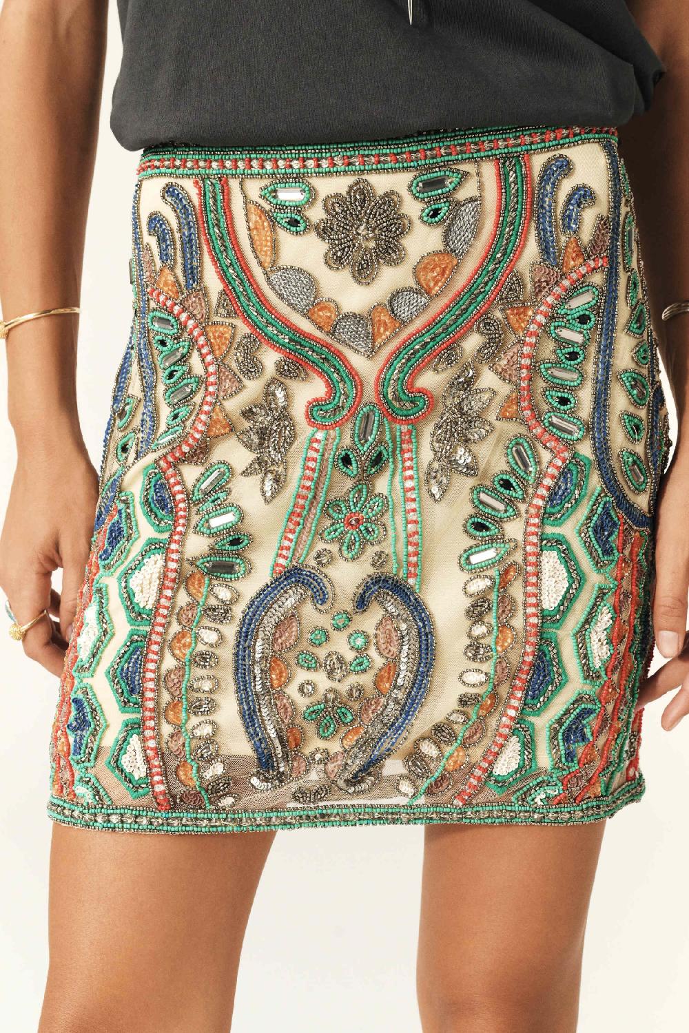 Ba&sh Jupe Courte Sulyvan Multi