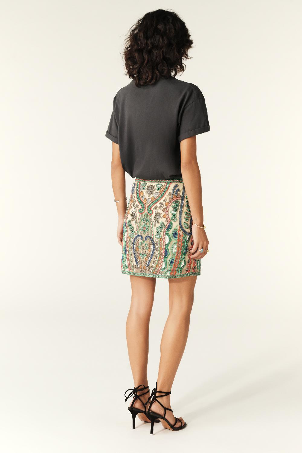 Ba&sh Jupe Courte Sulyvan Multi