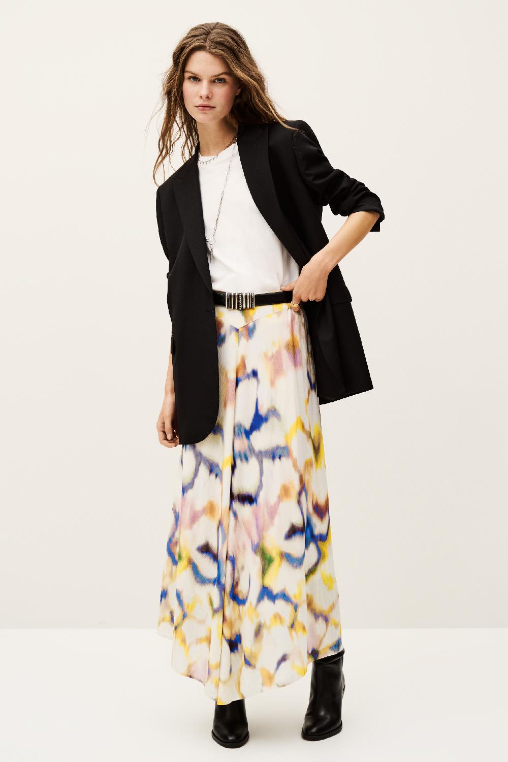 ba&sh Jupe Midi ImpriméE Fruit Multi