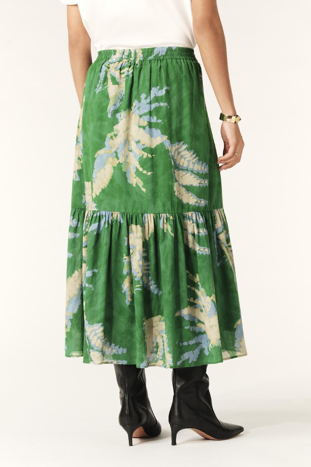 Ba&sh Jupe Midi Plarie Vert