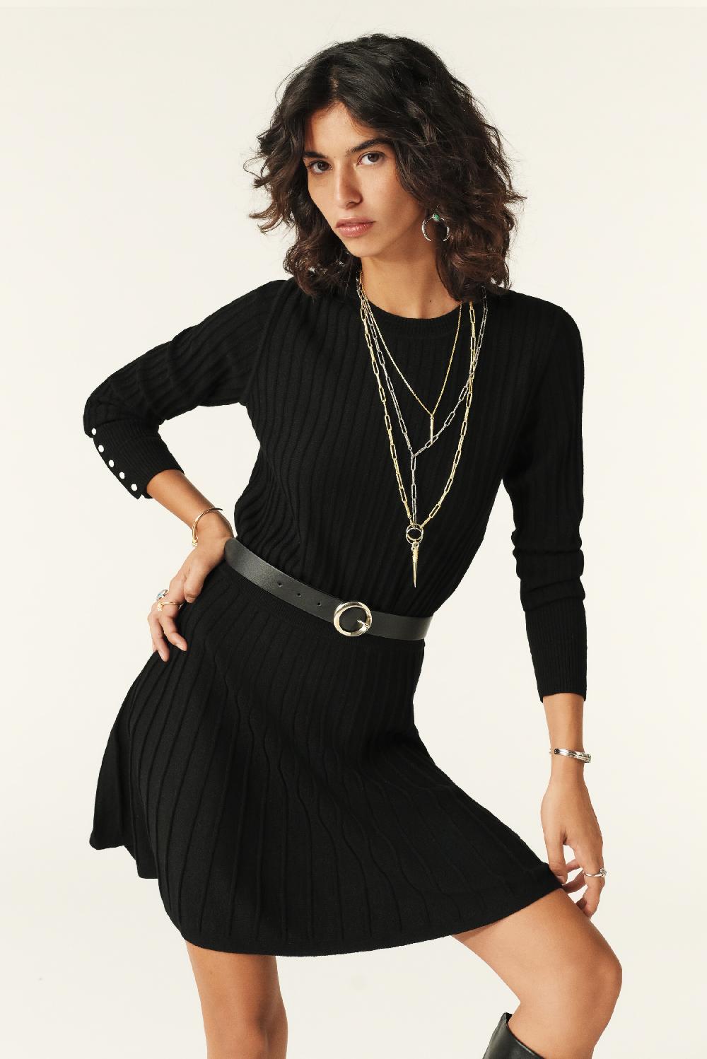 Ba&sh Jupe Mini Jolenta Noir