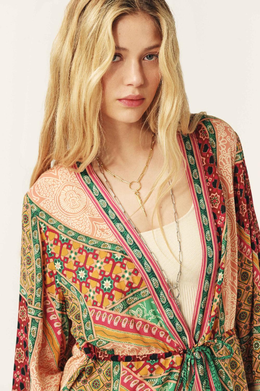 Ba&sh Kimono Finoa Multi