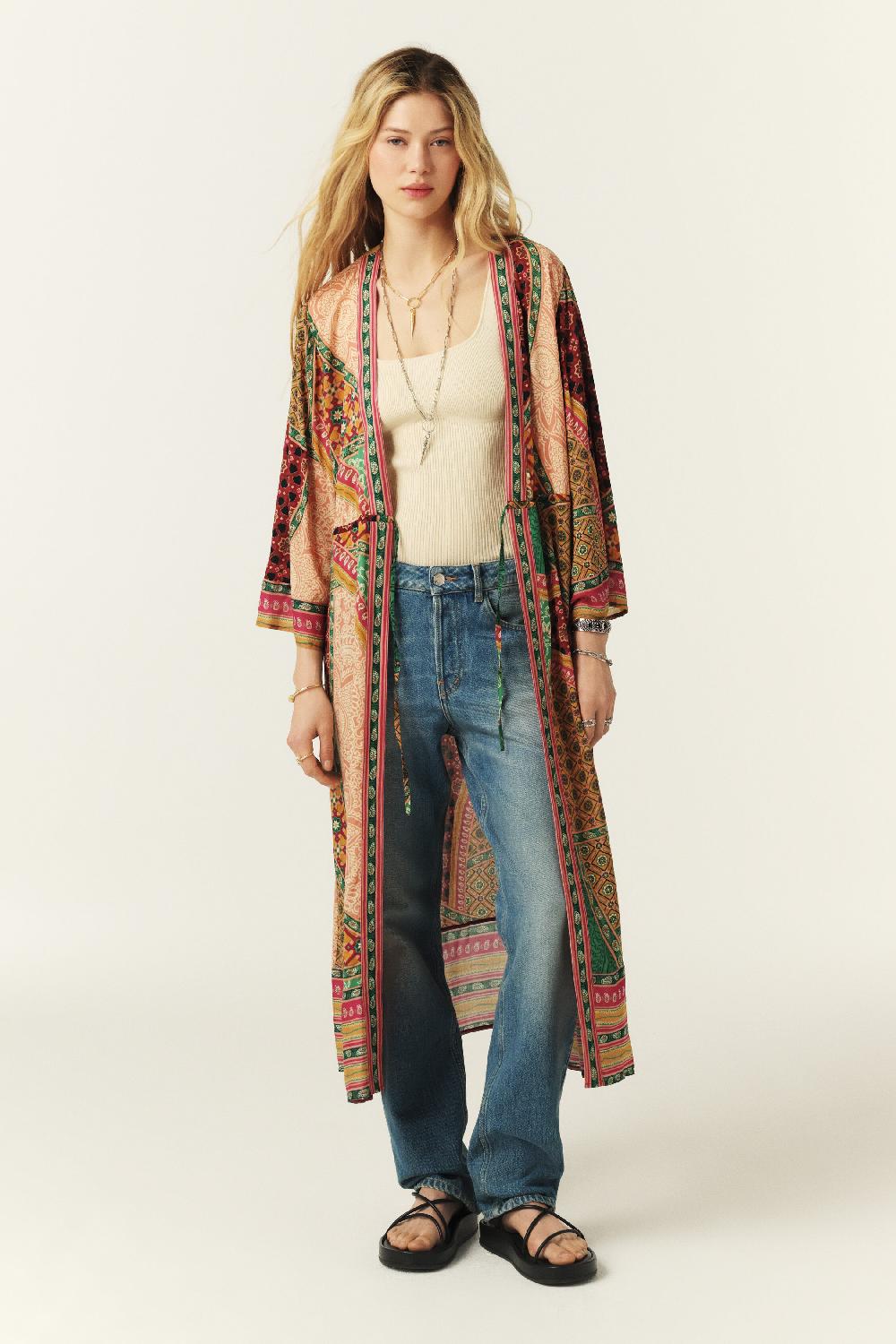 ba&sh Kimono Finoa Multi