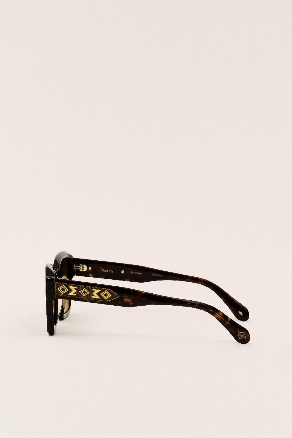 Ba&sh Lunettes De Soleil Lalita Marron
