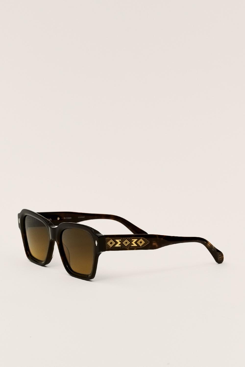 Ba&sh Lunettes De Soleil Lalita Marron