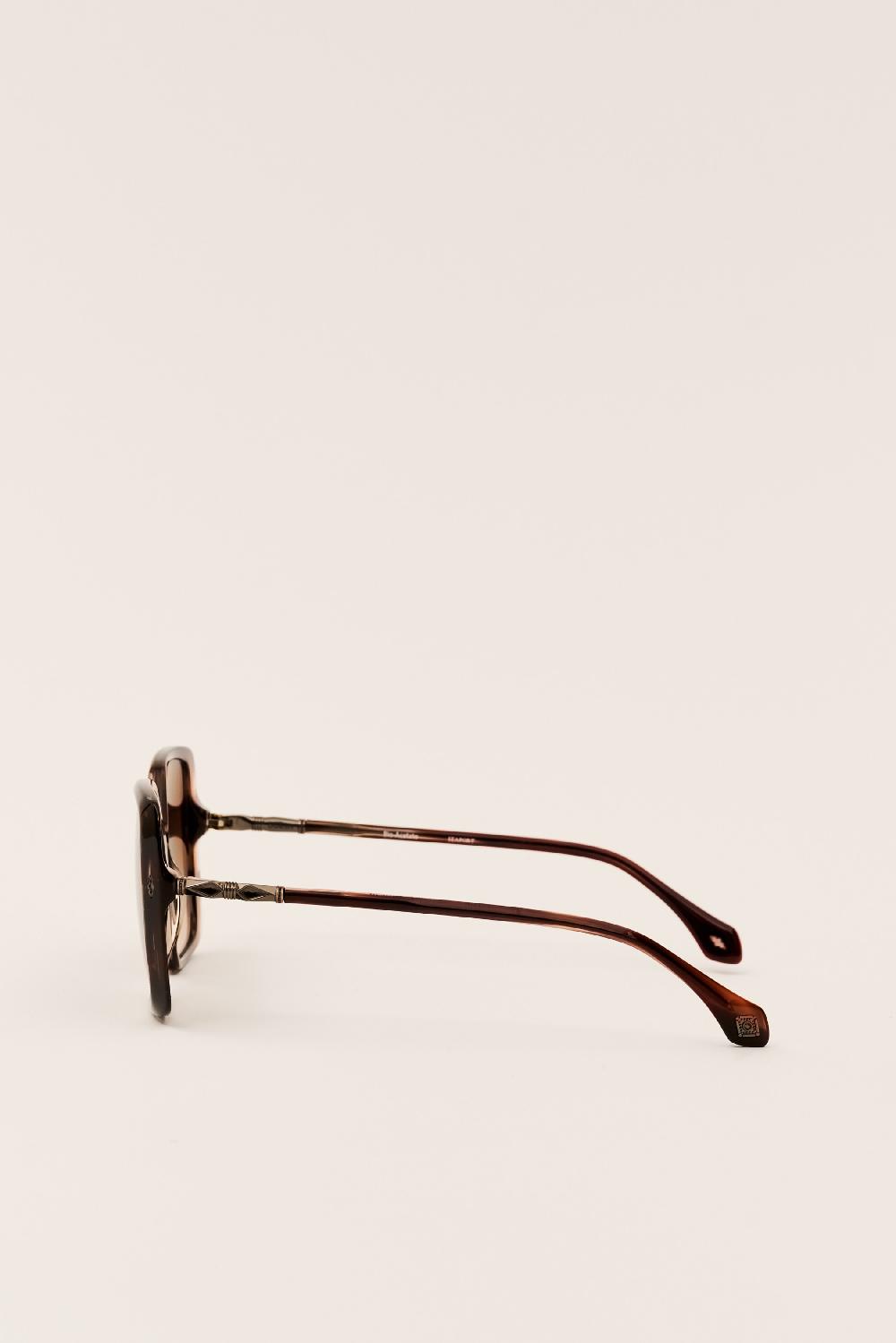 Ba&sh Lunettes De Soleil Liane Marron