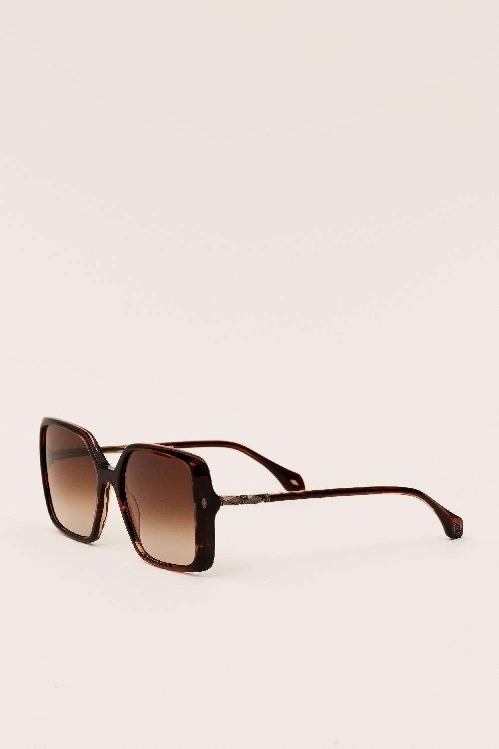 Ba&sh Lunettes De Soleil Liane Marron