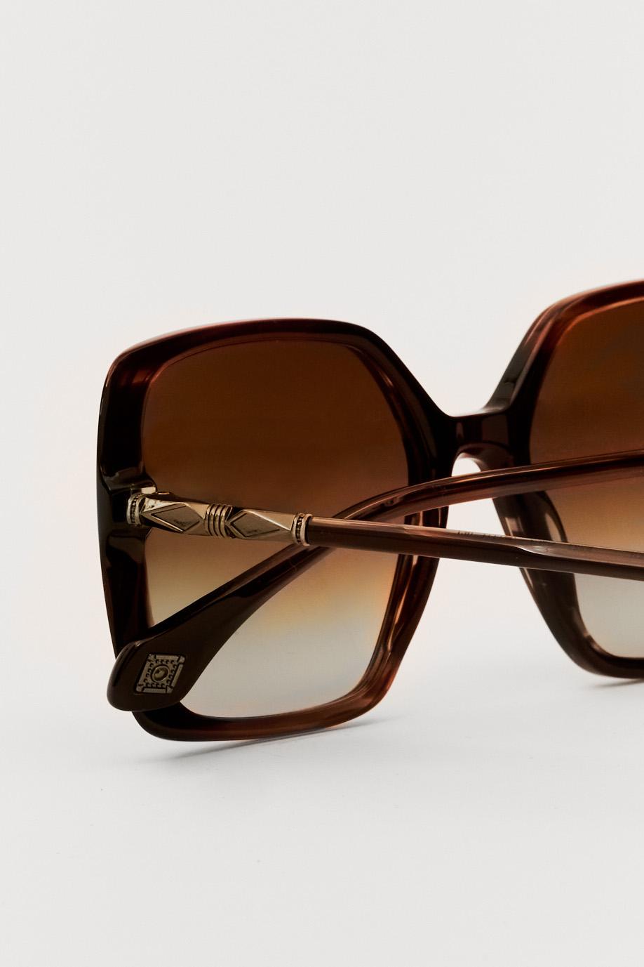 Ba&sh Lunettes De Soleil Liane Marron