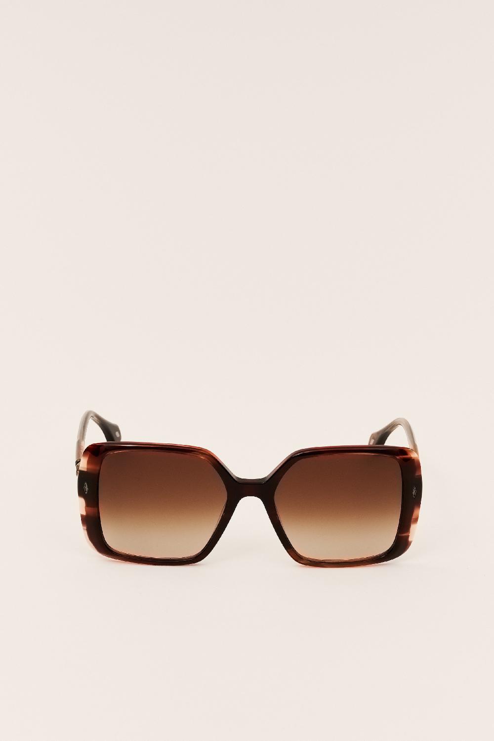 ba&sh Lunettes De Soleil Liane Marron