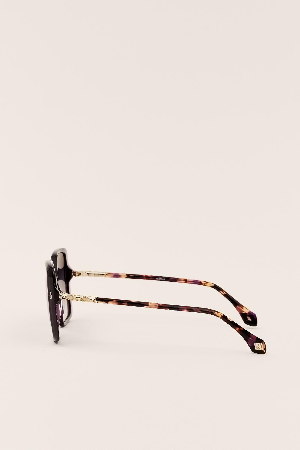 Ba&sh Lunettes De Soleil Liane Violet