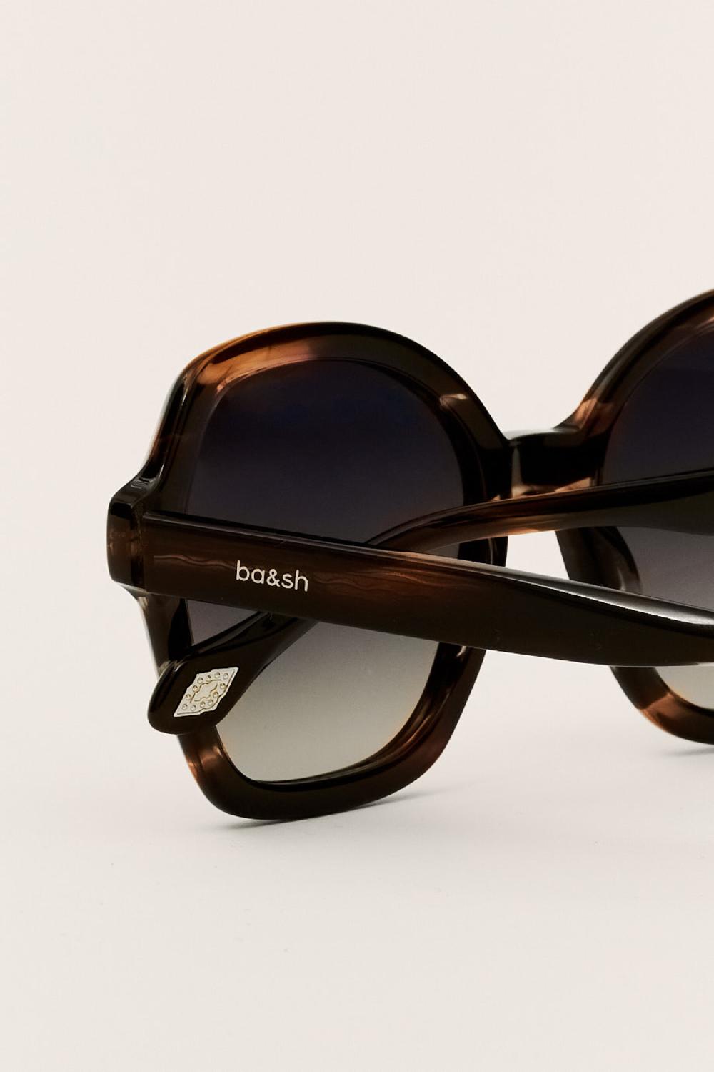 Ba&sh Lunettes De Soleil Lilou Marron