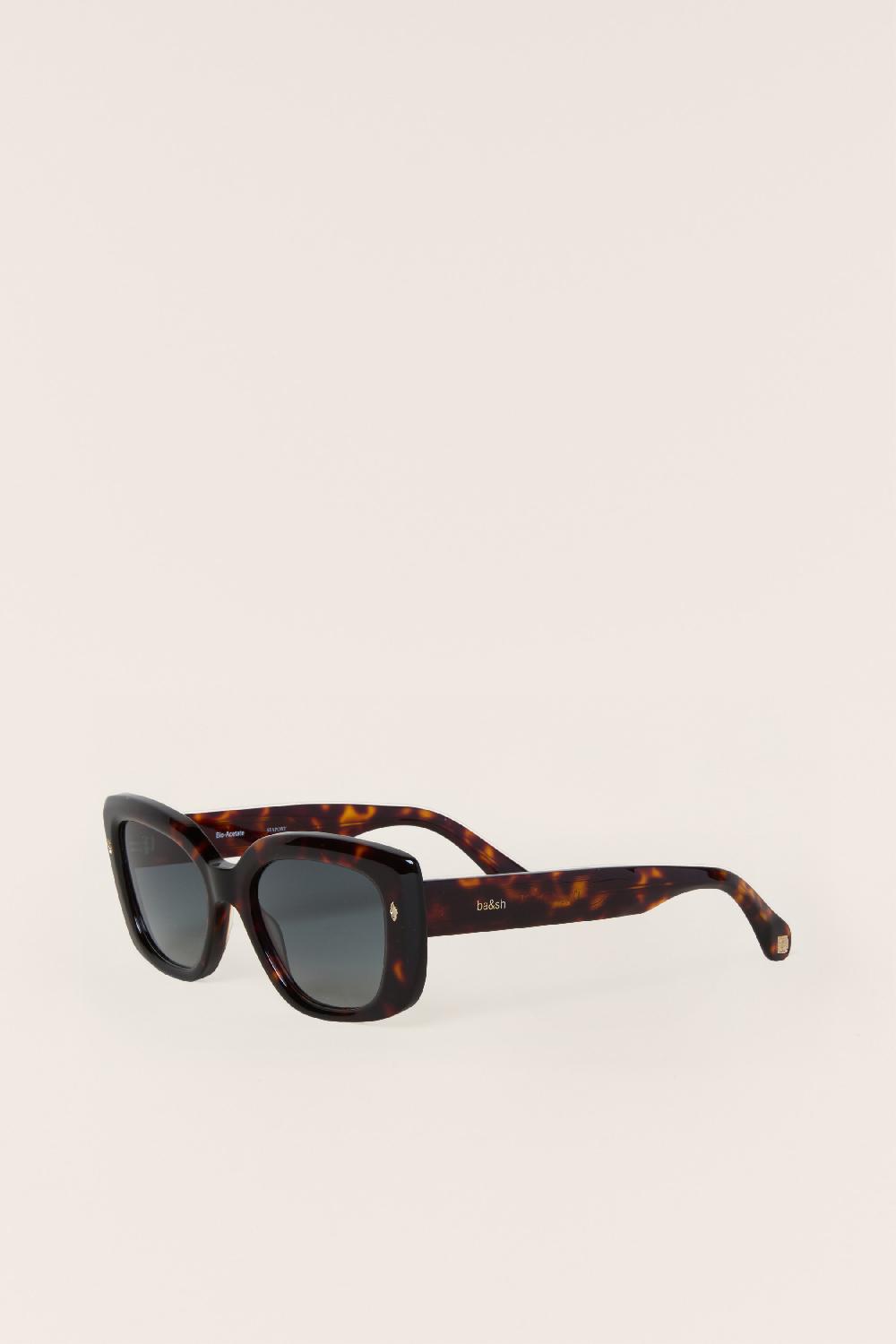 Ba&sh Lunettes De Soleil Liz Marron