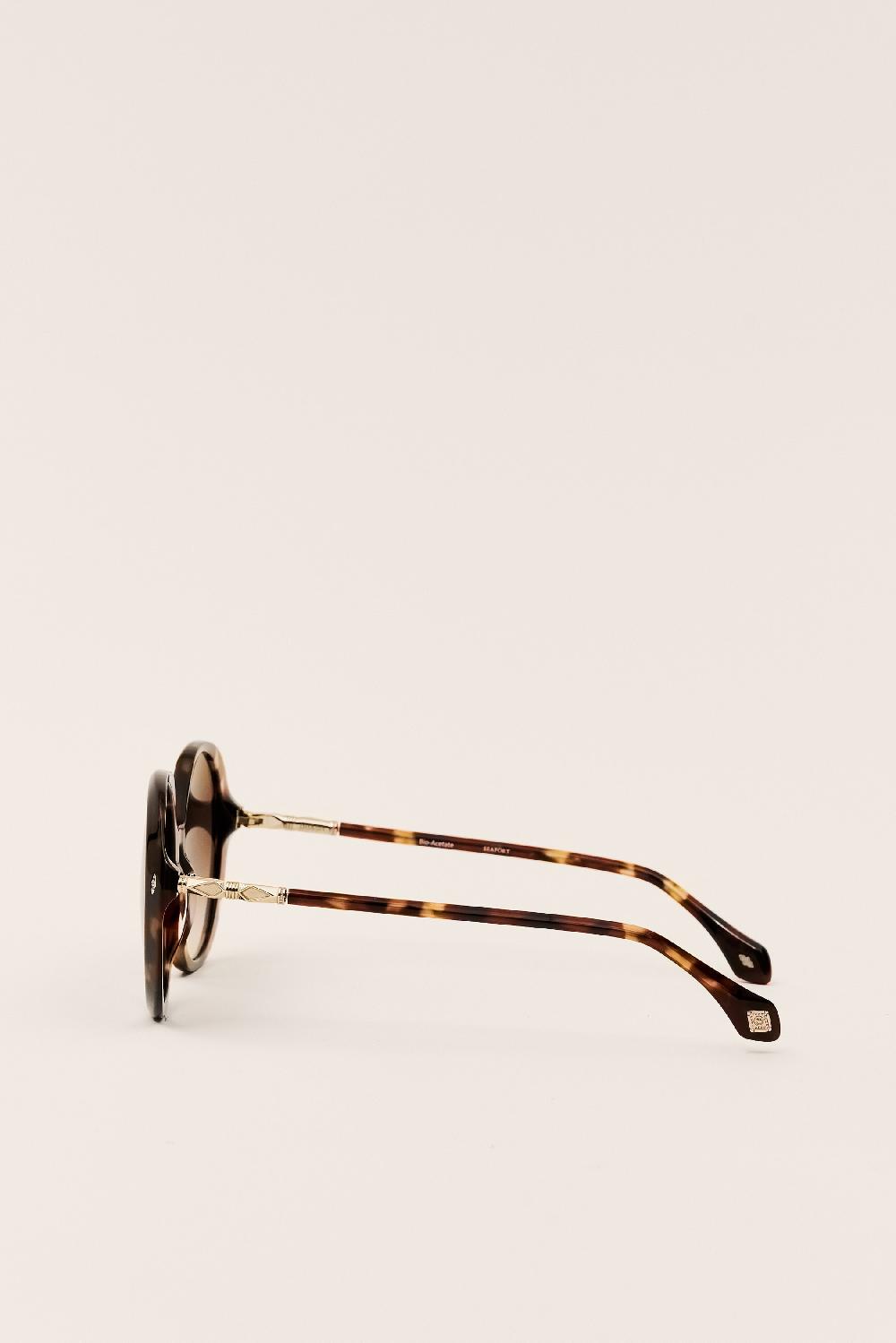 Ba&sh Lunettes De Soleil Loulou Marron