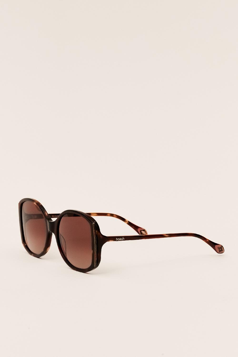 Ba&sh Lunettes De Soleil Lucy Marron