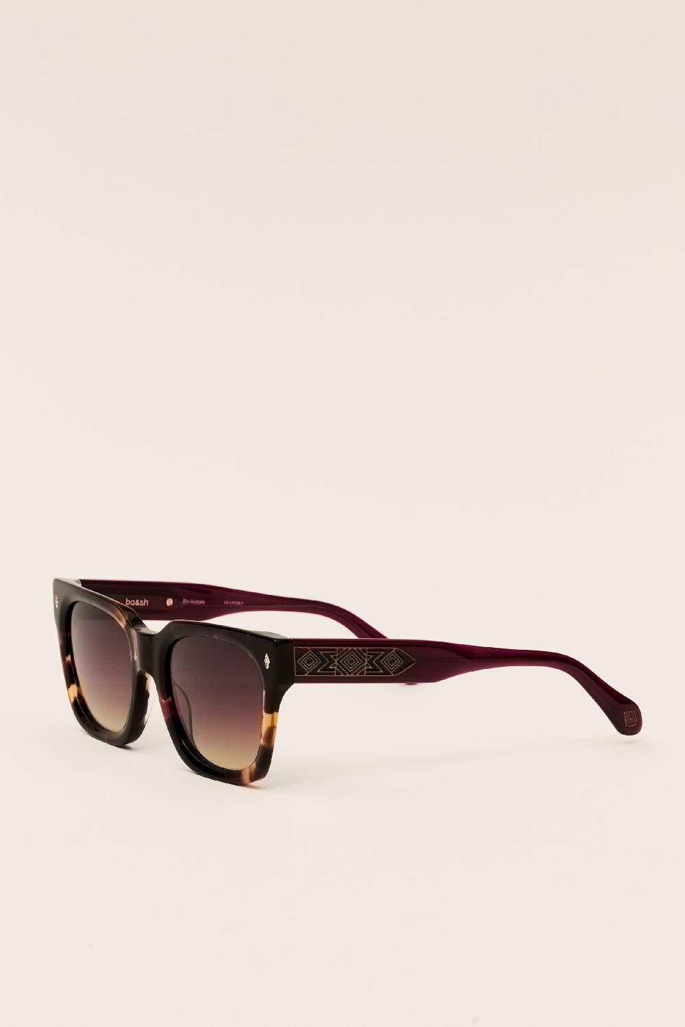 Ba&sh Lunettes De Soleil Lupita Marron