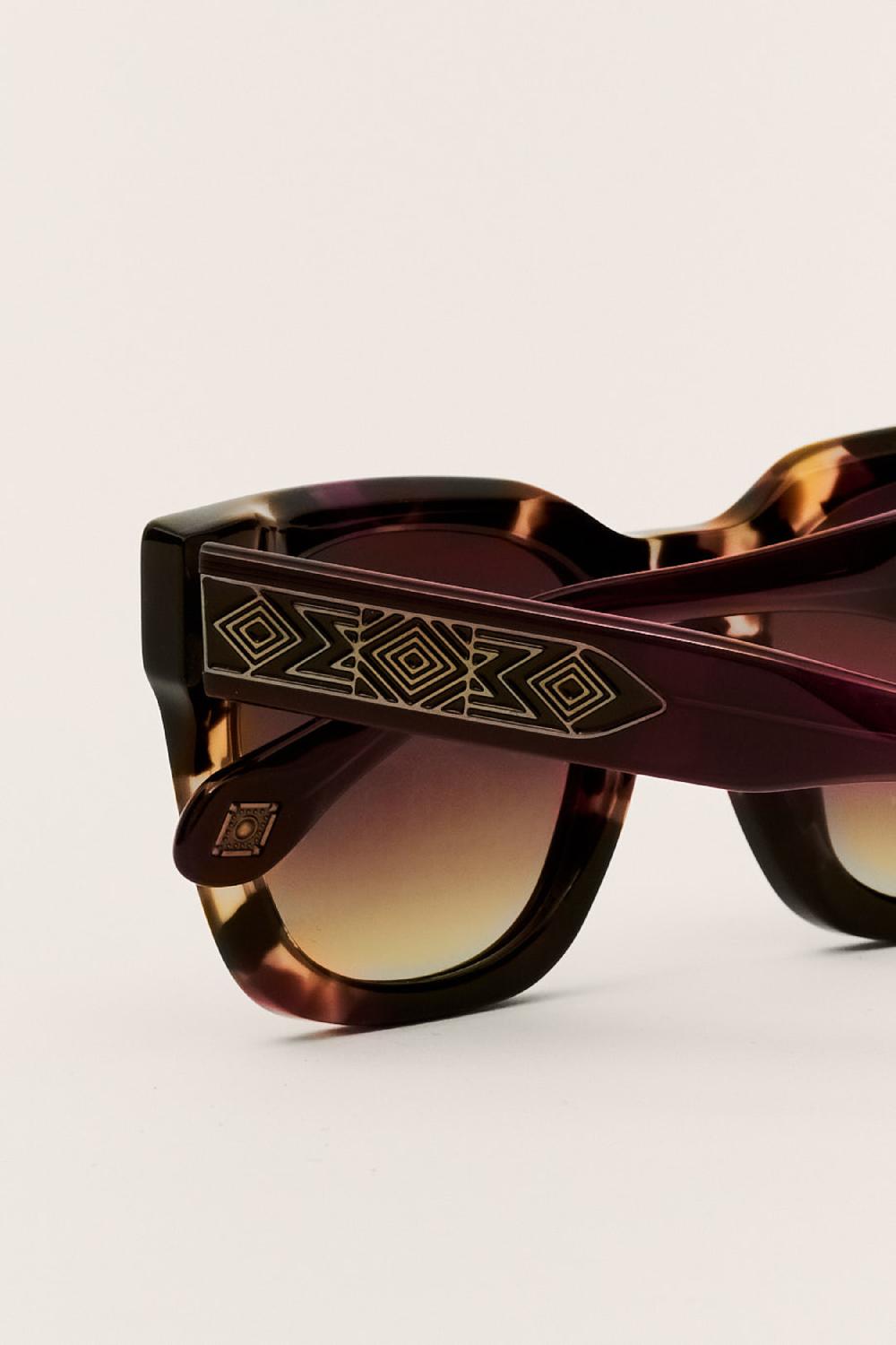 Ba&sh Lunettes De Soleil Lupita Marron