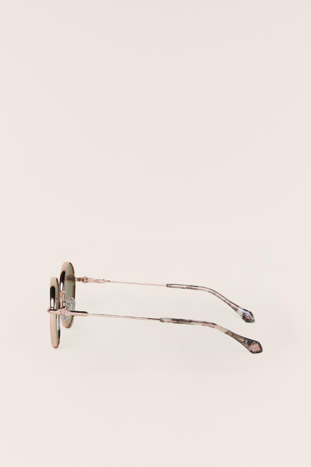 Ba&sh Lunettes Soleil MéTal Liora Vert