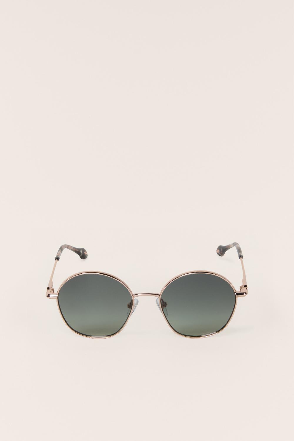 ba&sh Lunettes Soleil MéTal Liora Vert
